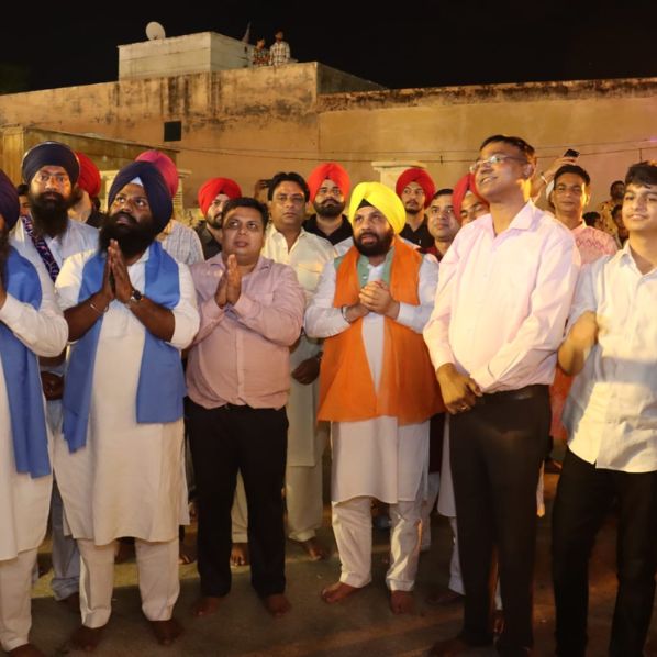 Devotees in Prayer